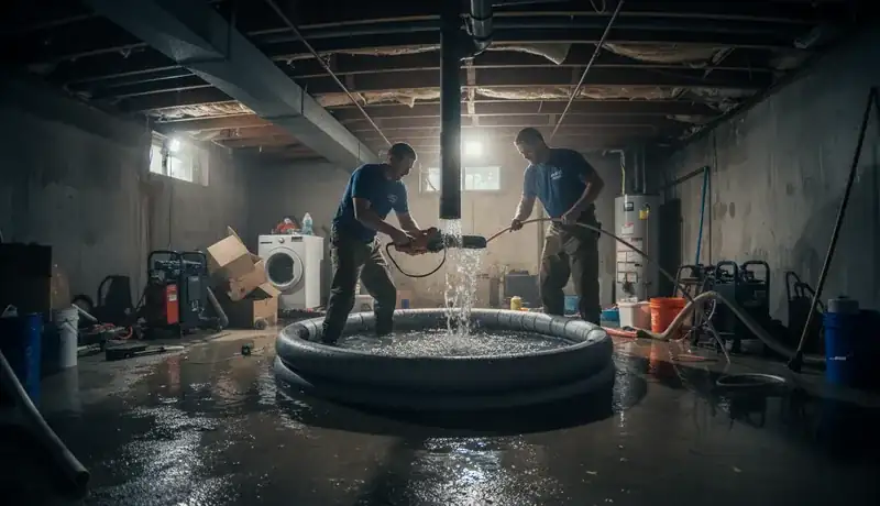 Expert Plumbing Pro - emergency-burst-pipe-repair-for-a-flooded-basement-in-pueblos-belmont-neighborhood