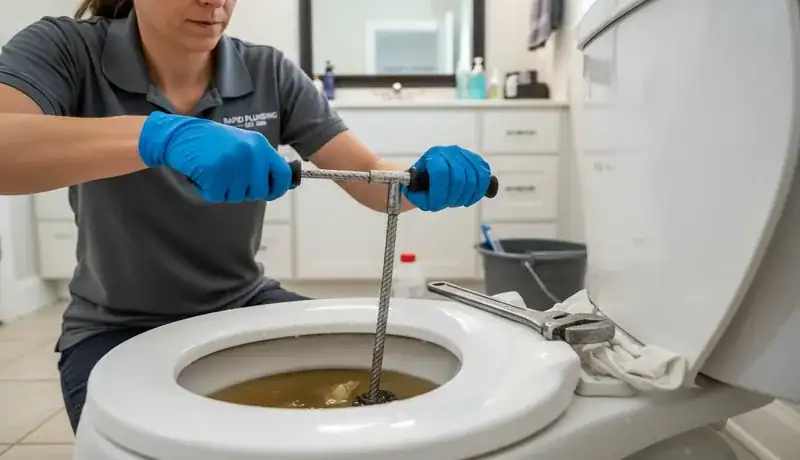 Expert Plumbing Pro - clogged-toilet-repair