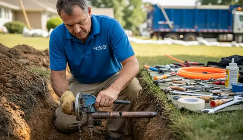 Expert Plumbing Pro - main-water-line-repair
